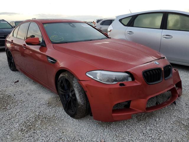 BMW M5 2014 with VIN WBSFV9C5XED592975 - Photo from auction