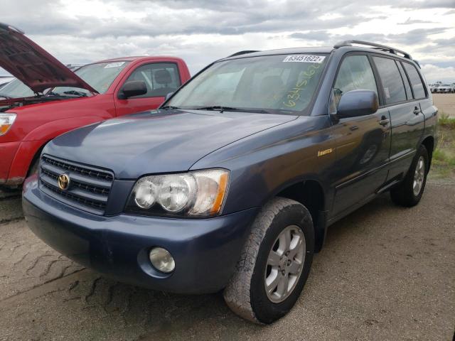 Photo 2 from auction – 2001 TOYOTA HIGHLANDER with VIN JTEHF21A910007921
