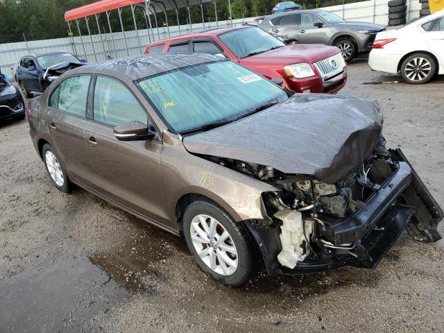 VOLKSWAGEN JETTA SE 2012 with VIN 3VWDX7AJ2CM397996 - Photo from auction
