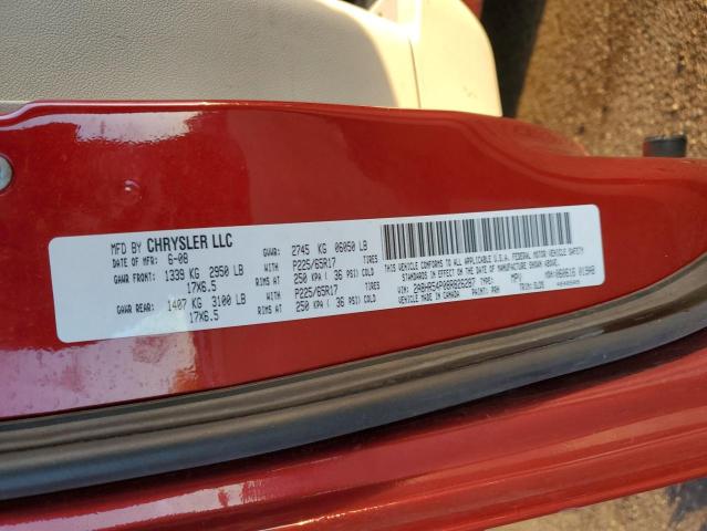 Photo 10 from auction – 2008 CHRYSLER TOWN & COU with VIN 2A8HR54P08R826287