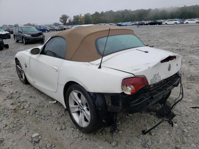 Photo 3 from auction – 2007 BMW Z4 3.0 with VIN 4USBU33517LW70150