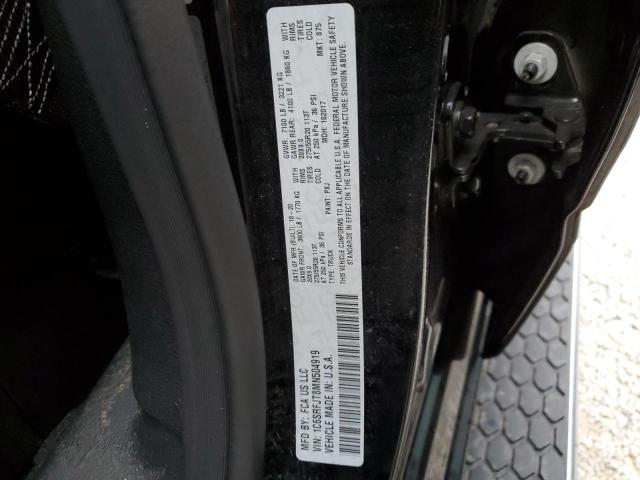 Photo 10 from auction – 2021 RAM 1500 LARAM with VIN 1C6SRFJT8MN504919
