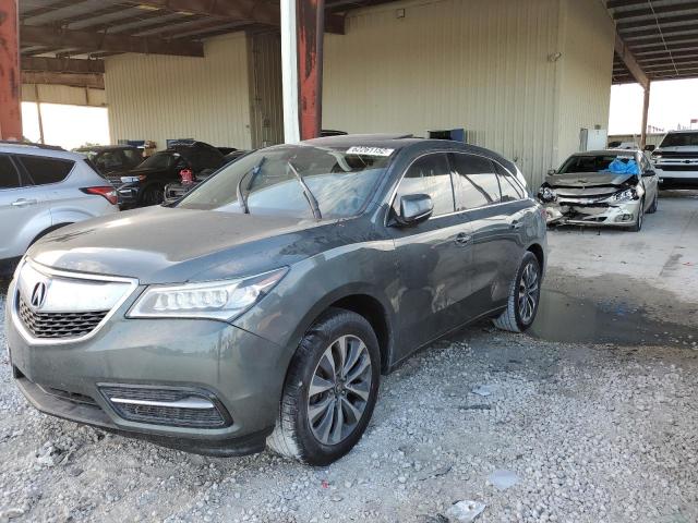 Photo 2 from auction – 2016 ACURA MDX TECHNO with VIN 5FRYD3H49GB018782