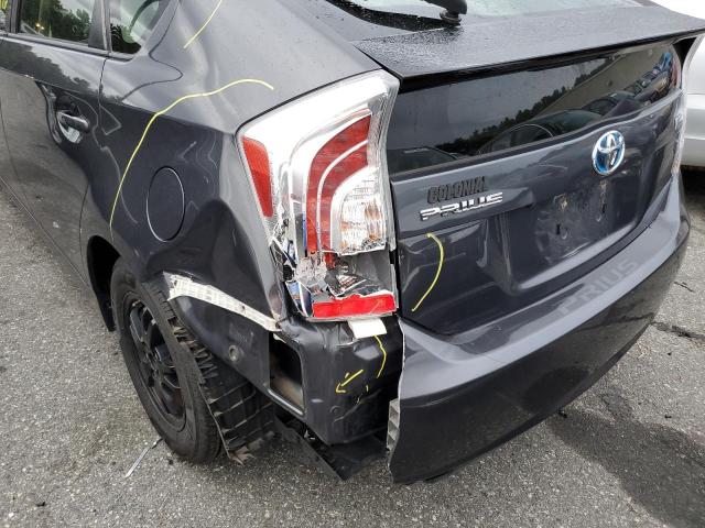 Photo 9 from auction – 2014 TOYOTA PRIUS with VIN JTDKN3DU5E0385104