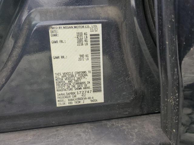 Photo 10 from auction – 2013 NISSAN ALTIMA 2.5 with VIN 1N4AL3AP8DC172747