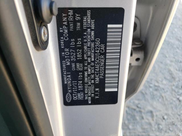 Photo 10 from auction – 2012 HYUNDAI ACCENT GLS with VIN KMHCT4AE5CU142360