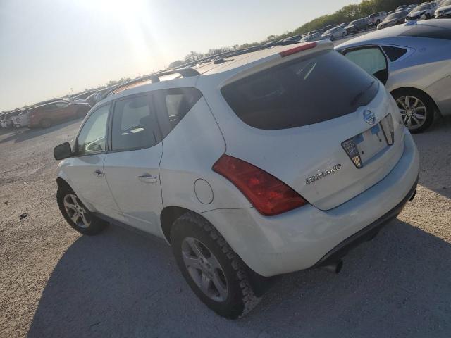 Photo 3 from auction – 2005 NISSAN MURANO SL with VIN JN8AZ08T95W325554