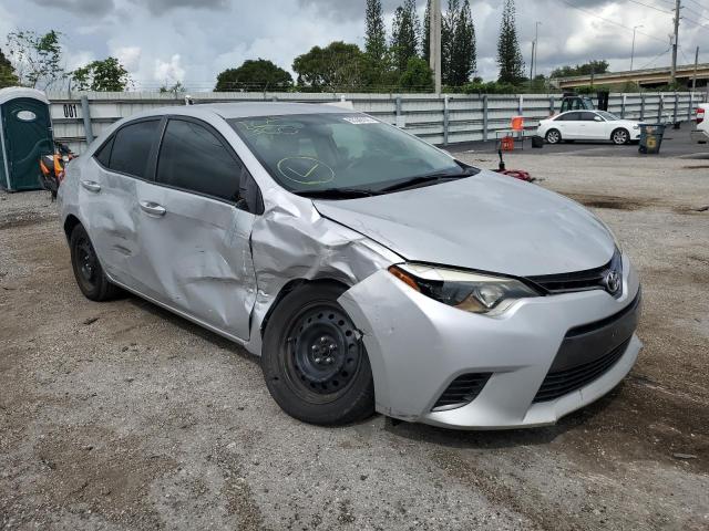 TOYOTA COROLLA L 2015 with VIN 2T1BURHE3FC244290 - Photo from auction