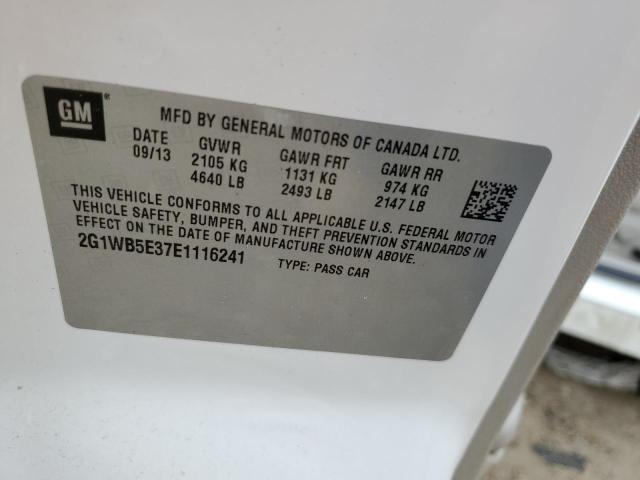 Photo 10 from auction – 2014 CHEVROLET IMPALA LIM with VIN 2G1WB5E37E1116241