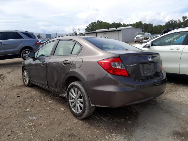 Photo 3 from auction – 2012 HONDA CIVIC EXL with VIN 2HGFB2F94CH505627