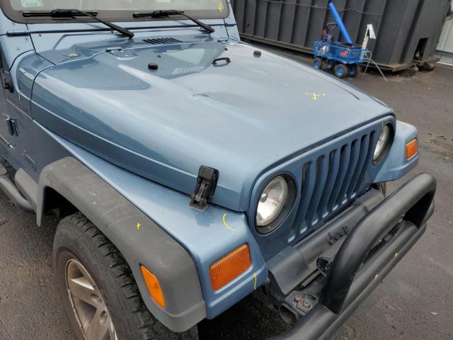 Photo 9 from auction – 1999 JEEP WRANGLER / with VIN 1J4FY19S0XP457240