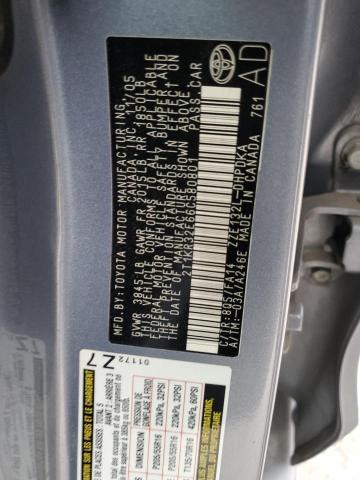 Photo 10 from auction – 2006 TOYOTA COROLLA MA with VIN 2T1KR32E66C580801