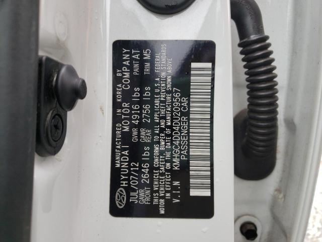 Photo 10 from auction – 2013 HYUNDAI GENESIS 3. with VIN KMHGC4DD4DU209567