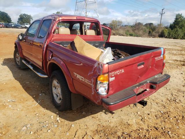 Photo 3 from auction – 2003 TOYOTA TACOMA DOU with VIN 5TEGN92N73Z232242