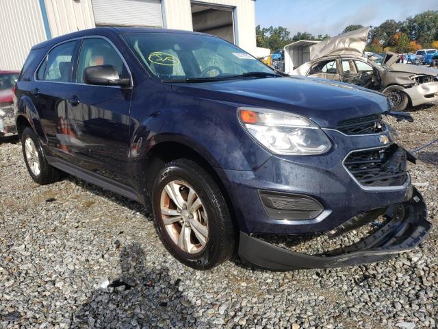 CHEVROLET EQUINOX LS 2017 with VIN 2GNALBEK8H1539183 - Photo from auction