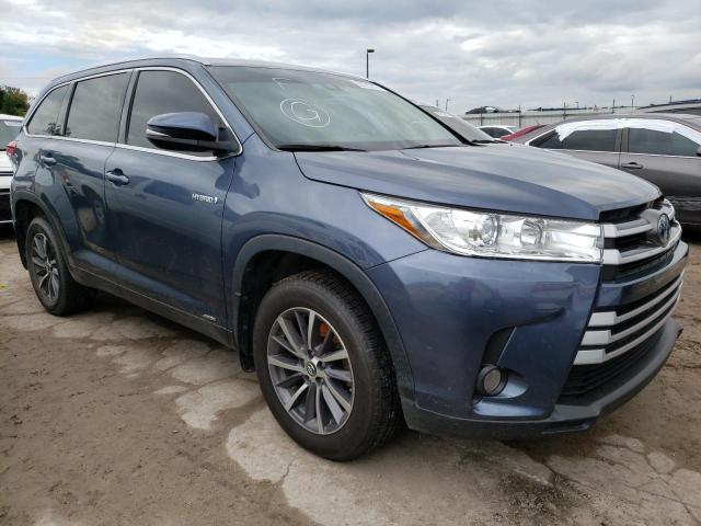 TOYOTA HIGHLANDER 2019 with VIN 5TDJGRFH5KS069476 - Photo from auction