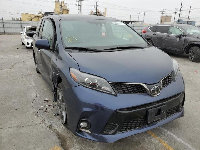 Photo 1 from auction – 2020 TOYOTA SIENNA SE with VIN 5TDXZ3DC2LS079070