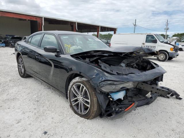 DODGE CHARGER SX 2019 with VIN 2C3CDXJG8KH589453 - Photo from auction