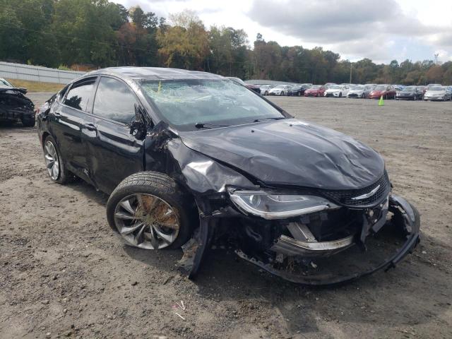 CHRYSLER 200 S 2015 with VIN 1C3CCCBBXFN758707 - Photo from auction