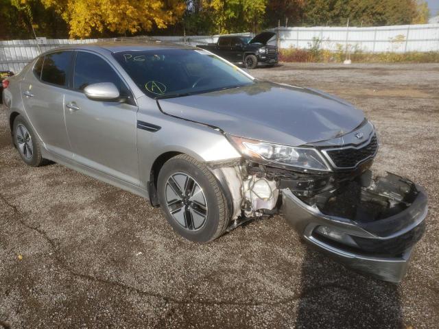 KIA OPTIMA HYB 2013 with VIN KNAGM4AD7D5052338 - Photo from auction