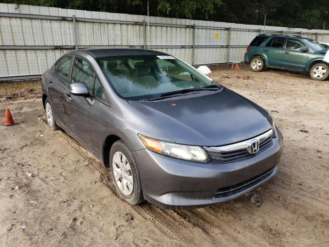 HONDA CIVIC LX 2012 with VIN 19XFB2E51CE064662 - Photo from auction