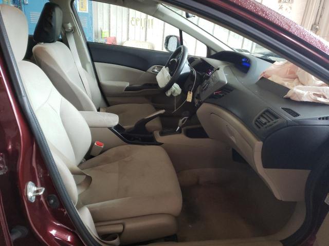 Photo 5 from auction – 2012 HONDA CIVIC LX with VIN 19XFB2F54CE380796