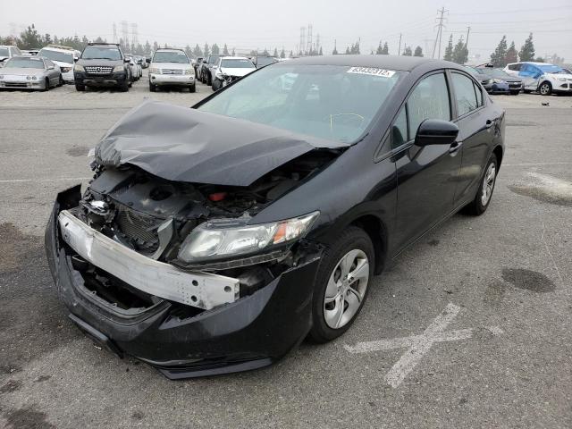 Photo 2 from auction – 2015 HONDA CIVIC LX with VIN 19XFB2E59FE071461