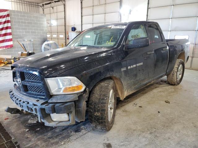Photo 2 from auction – 2012 DODGE RAM 1500 S with VIN 1C6RD7FTXCS139686