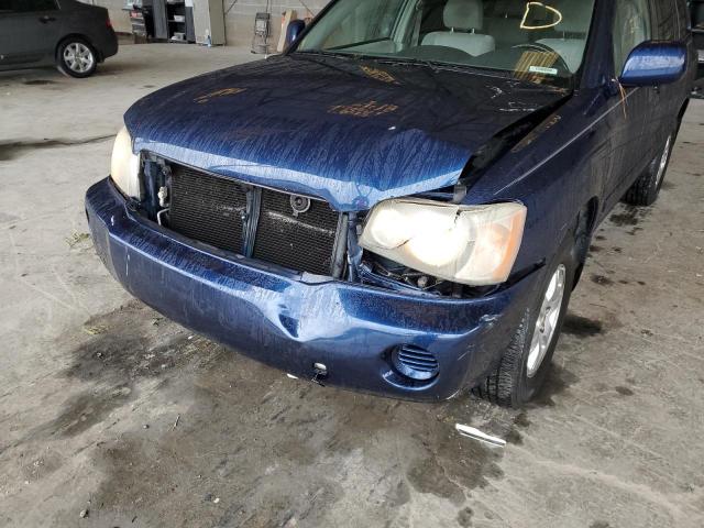 Photo 9 from auction – 2003 TOYOTA HIGHLANDER with VIN JTEGF21A130100883
