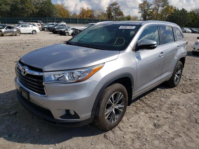 Photo 2 from auction – 2016 TOYOTA HIGHLANDER with VIN 5TDJKRFH1GS347733