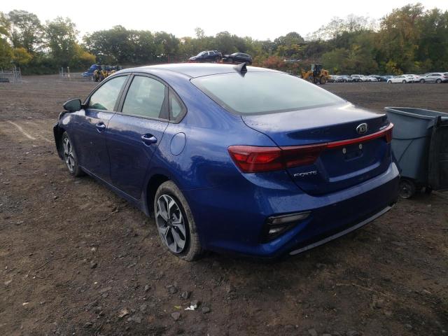 Photo 3 from auction – 2021 KIA FORTE FE with VIN 3KPF24AD2ME273970
