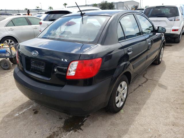 Photo 4 from auction – 2009 KIA RIO BASE with VIN KNADE223996583181