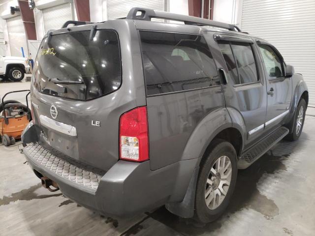 Photo 4 from auction – 2008 NISSAN PATHFINDER with VIN 5N1BR18BX8C609709