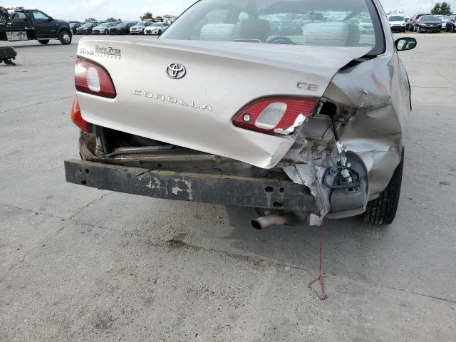 Photo 9 from auction – 2000 TOYOTA COROLLA VE with VIN 2T1BR12E9YC372659