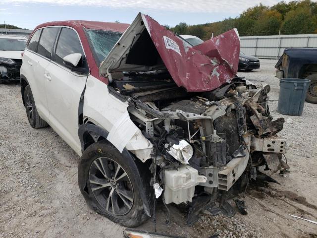 TOYOTA HIGHLANDER 2017 with VIN 5TDZZRFH0HS233724 - Photo from auction