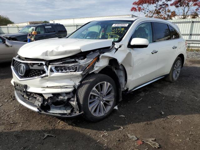 Photo 2 from auction – 2017 ACURA MDX TECHNO with VIN 5J8YD4H5XHL006172