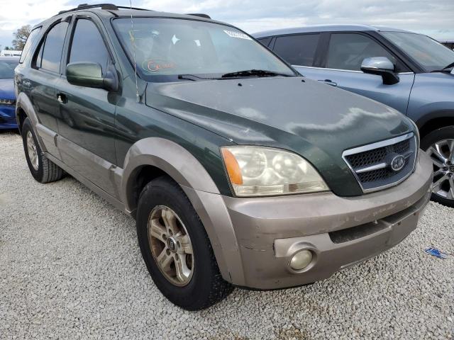 KIA SORENTO EX 2005 with VIN KNDJC733155495832 - Photo from auction