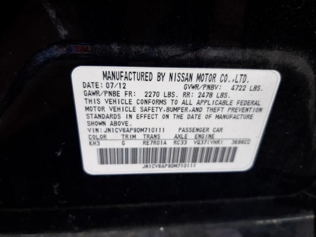 Photo 10 from auction – 2013 INFINITI G37 BASE with VIN JN1CV6AP9DM710111