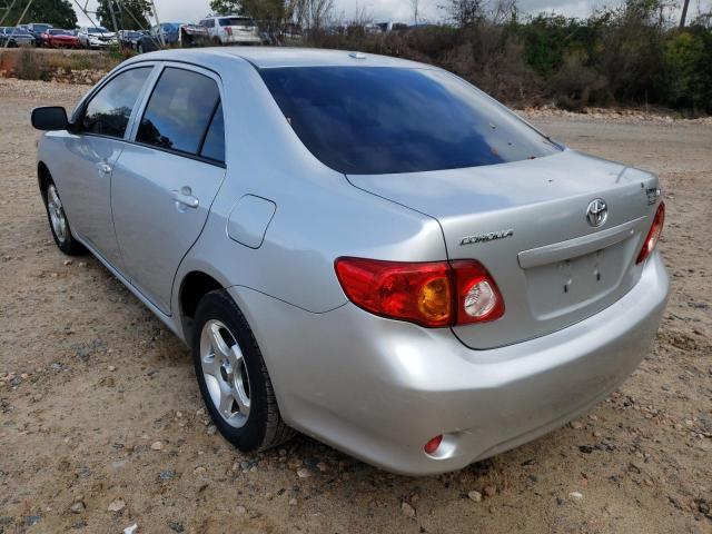 Photo 3 from auction – 2009 TOYOTA COROLLA BA with VIN JTDBL40E49J009388