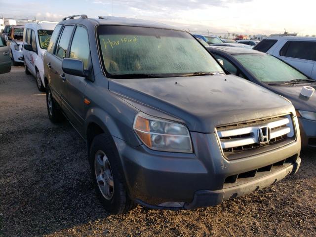 HONDA PILOT EXL 2007 with VIN 5FNYF28647B015554 - Photo from auction