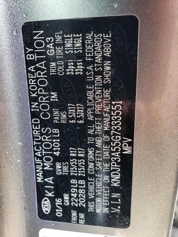 Photo 10 from auction – 2016 KIA SOUL + with VIN KNDJP3A55G7333551