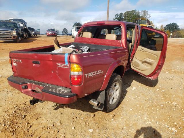 Photo 4 from auction – 2003 TOYOTA TACOMA DOU with VIN 5TEGN92N73Z232242