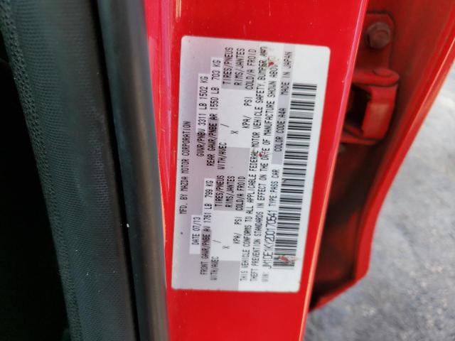 Photo 10 from auction – 2013 MAZDA MAZDA2 with VIN JM1DE1KY2D0170541