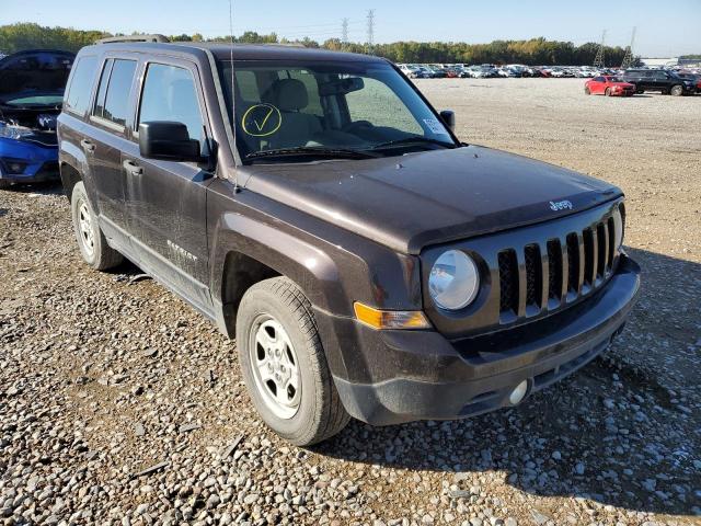Photo 1 from auction – 2014 JEEP PATRIOT SP with VIN 1C4NJPBB9ED741502