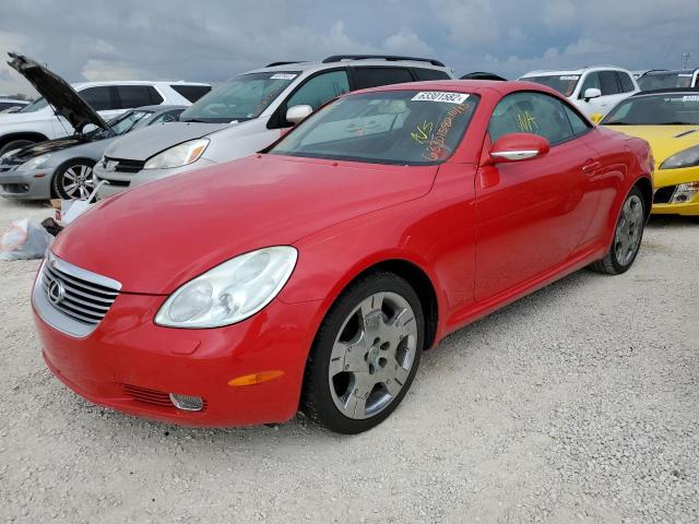 Photo 2 from auction – 2005 LEXUS SC 430 with VIN JTHFN48Y550071245