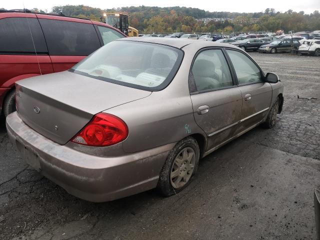 Photo 4 from auction – 2003 KIA SPECTRA BA with VIN KNAFB121835266631