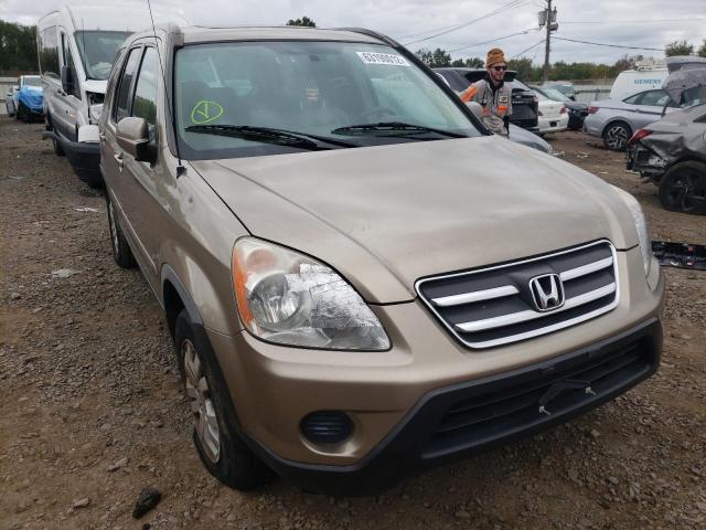 HONDA CR-V SE 2006 with VIN JHLRD78956C039409 - Photo from auction