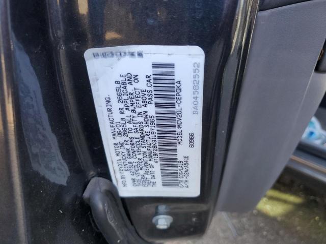 Photo 10 from auction – 2001 TOYOTA CAMRY LE with VIN 4T1BF28K91U971965