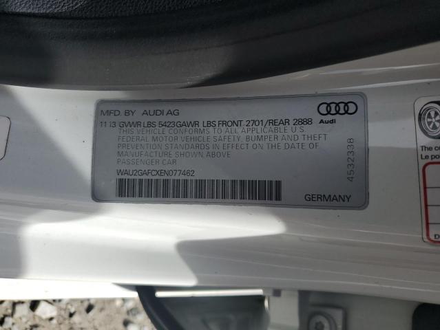 Photo 10 from auction – 2014 AUDI A7 PRESTIG with VIN WAU2GAFCXEN077462