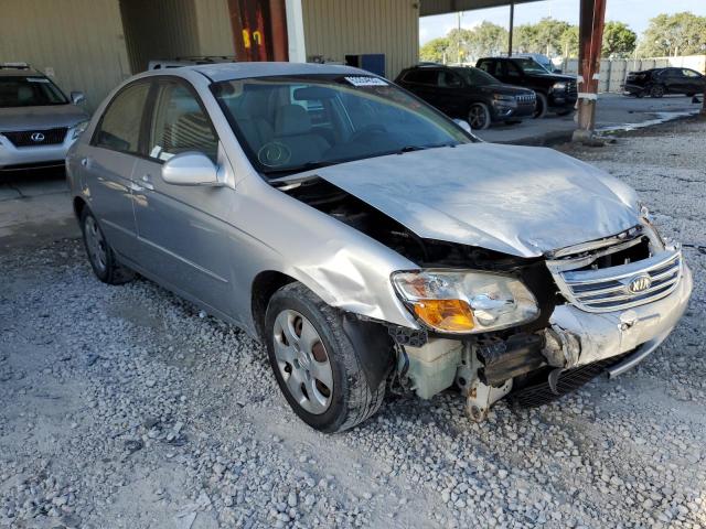 KIA SPECTRA EX 2007 with VIN KNAFE121475420149 - Photo from auction